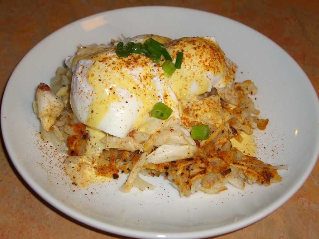 Old Bay Crab Hash Eggs Benedict Recipe